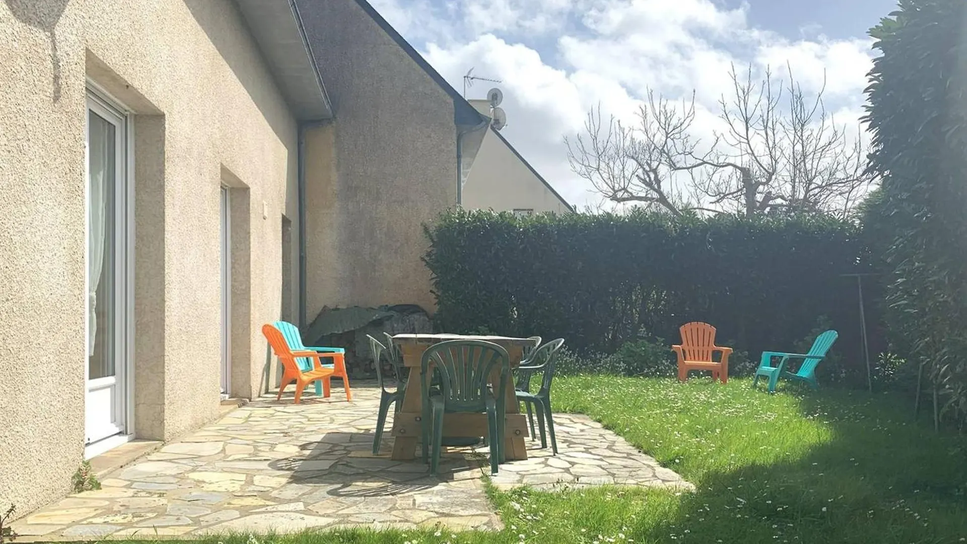Holiday home Maison 3* Avec Jardin, Terrasse Sud-Ouest, Proche Mer Et Commerces, A Tregastel - Fr-1-368-367